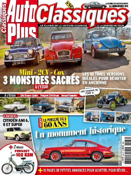 Title details for Auto Plus Classique by Editions Mondadori Axel Springer (EMAS) - Available